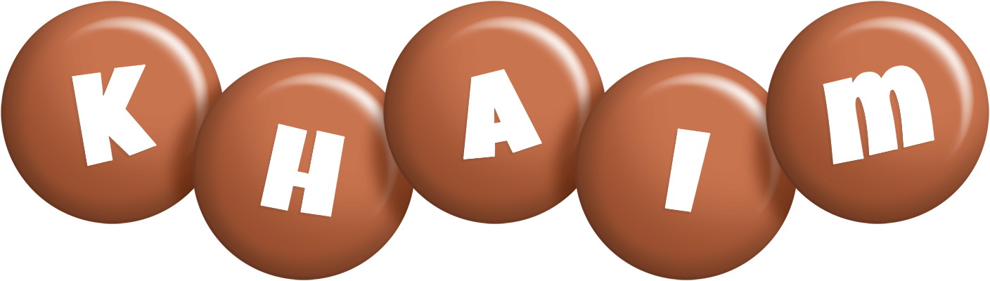 Khaim candy-brown logo
