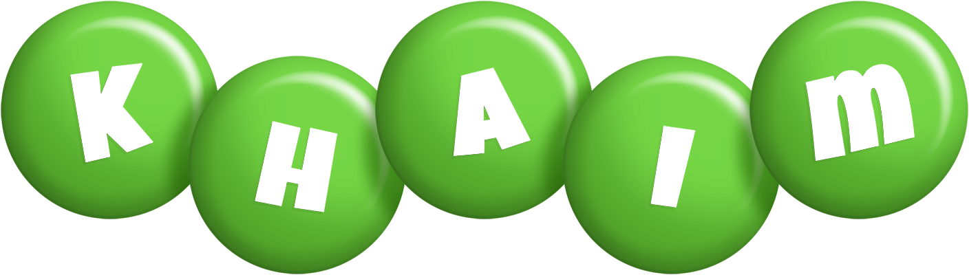 Khaim candy-green logo