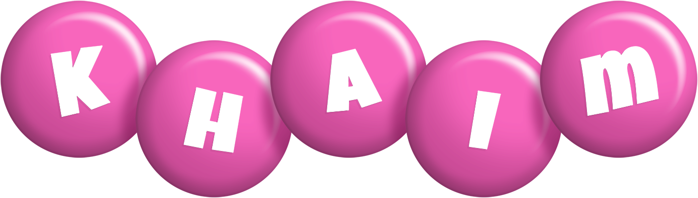 Khaim candy-pink logo