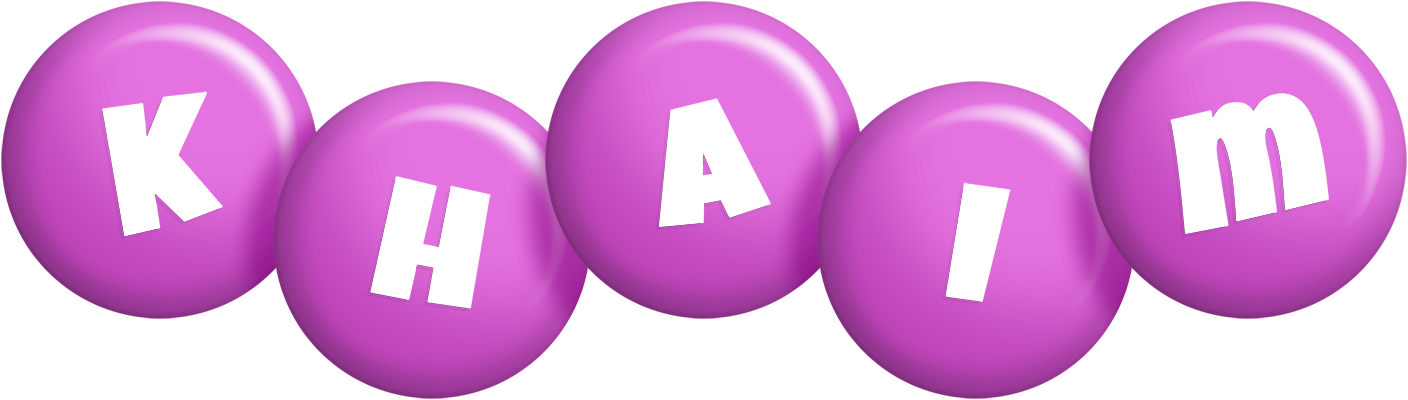 Khaim candy-purple logo