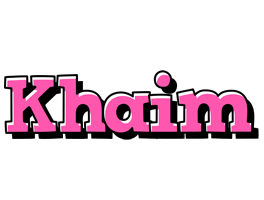 Khaim girlish logo