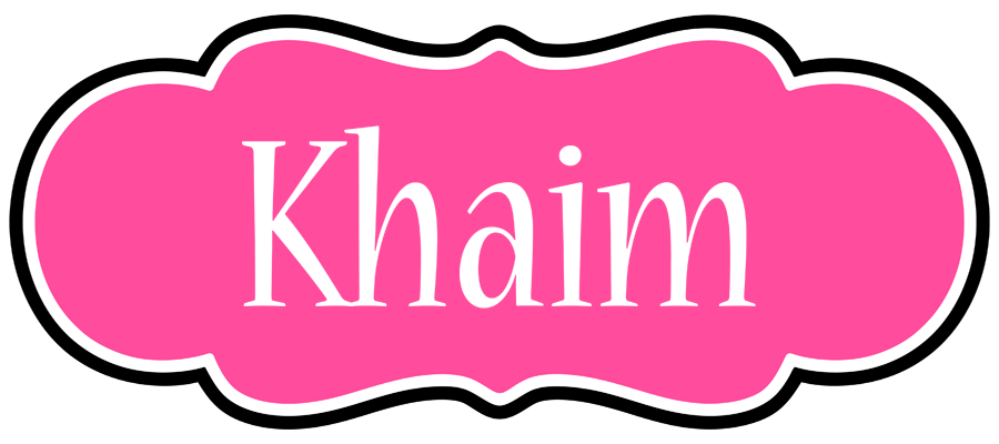 Khaim invitation logo