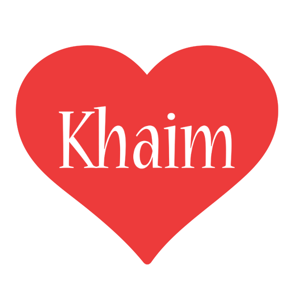 Khaim love logo