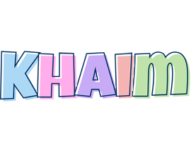 Khaim pastel logo