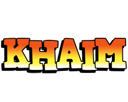 Khaim sunset logo