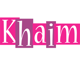 Khaim whine logo