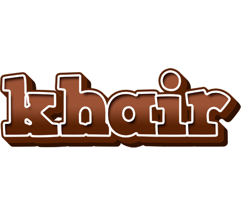 Khair brownie logo