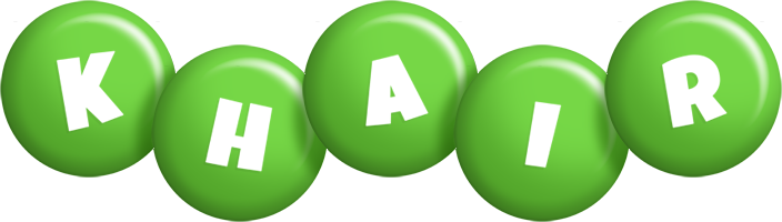 Khair candy-green logo