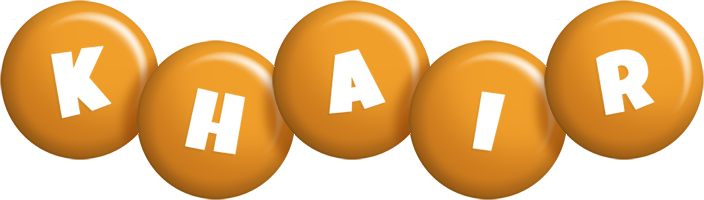 Khair candy-orange logo