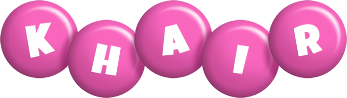 Khair candy-pink logo