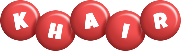 Khair candy-red logo