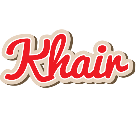 Khair chocolate logo
