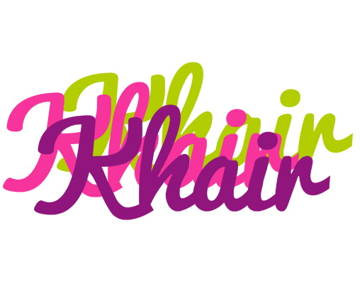 Khair flowers logo