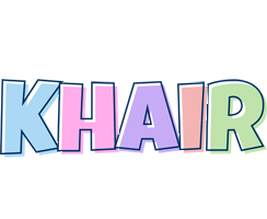 Khair pastel logo