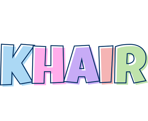 Khair pastel logo
