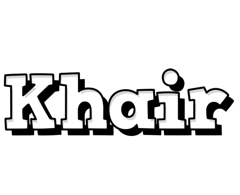 Khair snowing logo