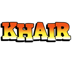 Khair sunset logo