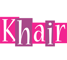 Khair whine logo