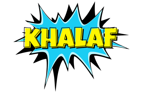 Khalaf amazing logo