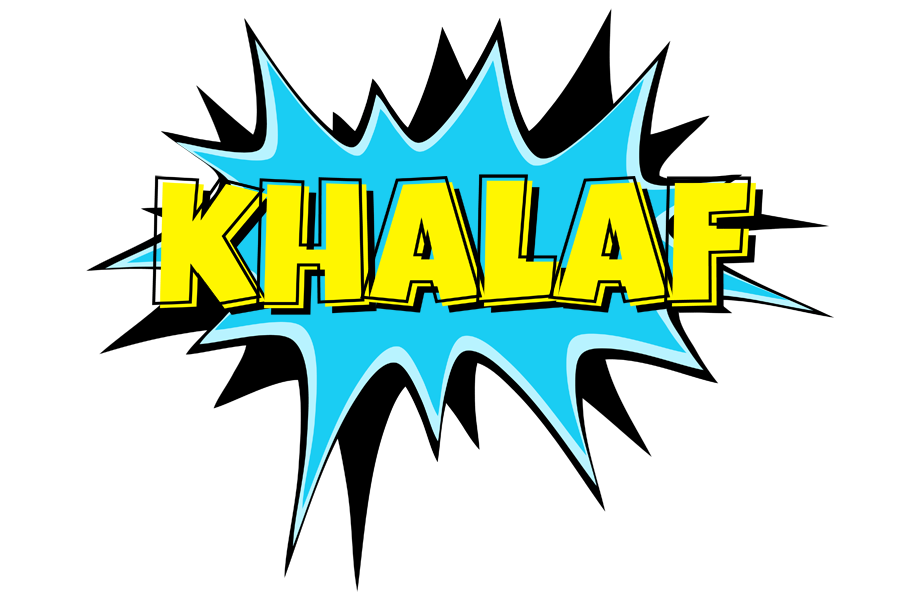 Khalaf amazing logo