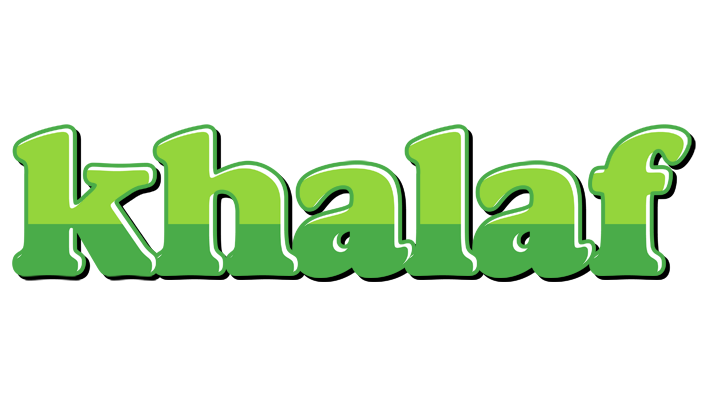 Khalaf apple logo