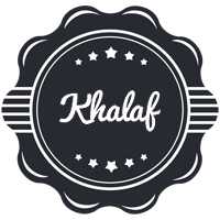 Khalaf badge logo