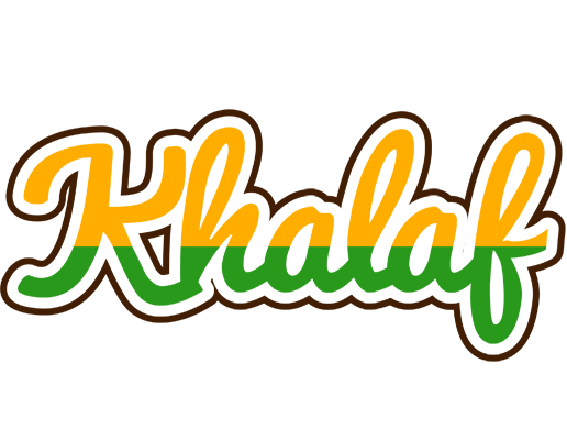 Khalaf banana logo