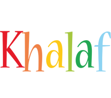 Khalaf birthday logo