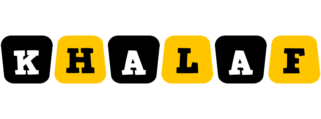 Khalaf boots logo