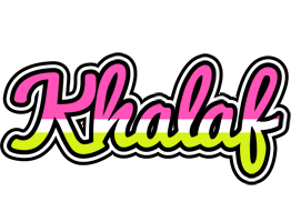 Khalaf candies logo