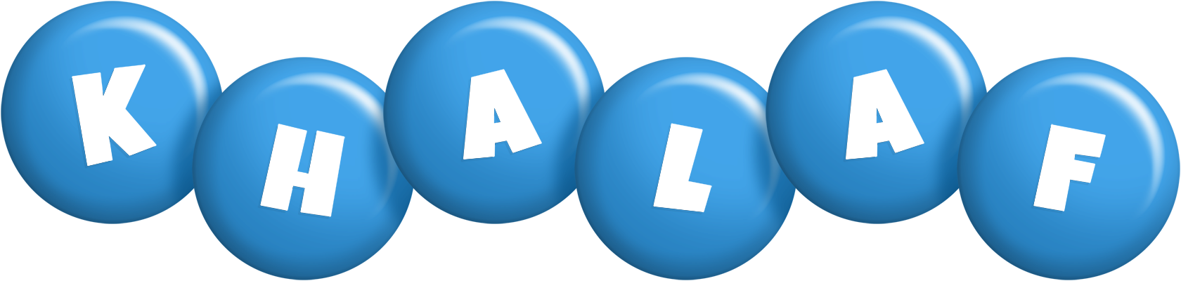 Khalaf candy-blue logo
