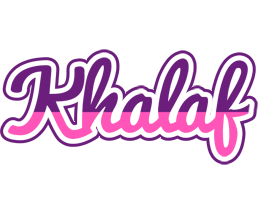 Khalaf cheerful logo