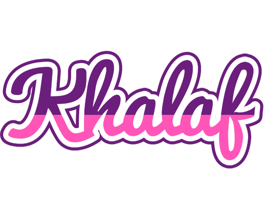 Khalaf cheerful logo
