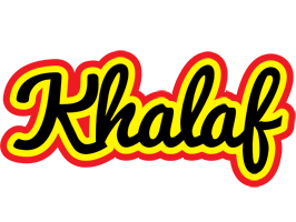 Khalaf flaming logo