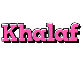 Khalaf girlish logo