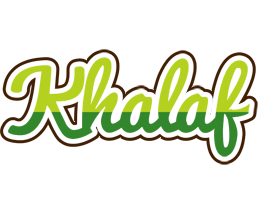 Khalaf golfing logo