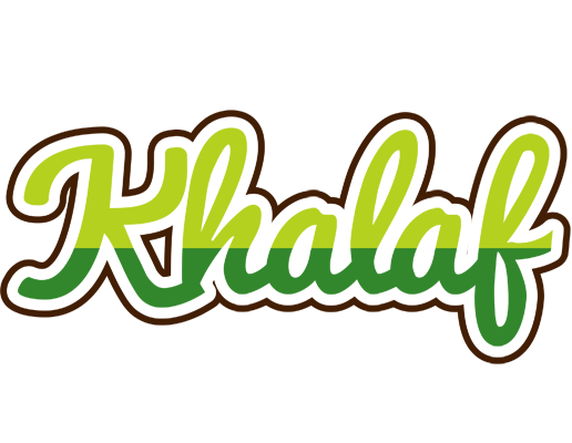 Khalaf golfing logo