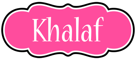 Khalaf invitation logo