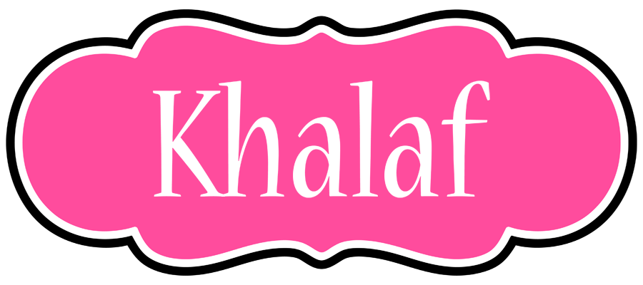 Khalaf invitation logo
