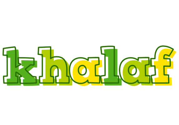 Khalaf juice logo