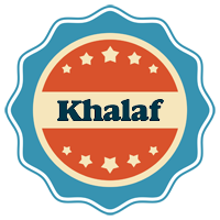 Khalaf labels logo