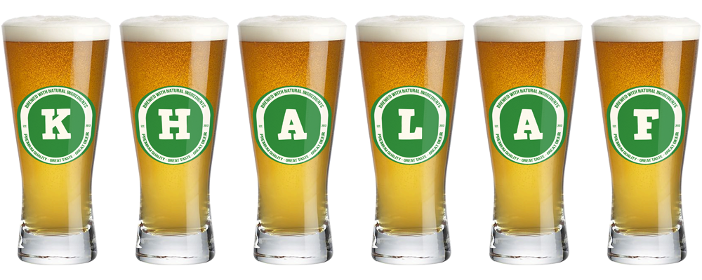 Khalaf lager logo