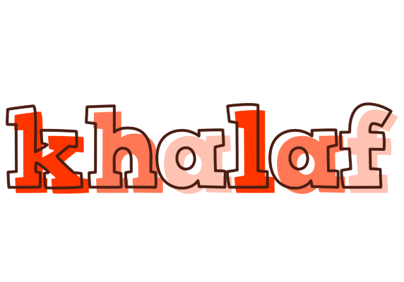 Khalaf paint logo