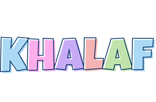 Khalaf pastel logo