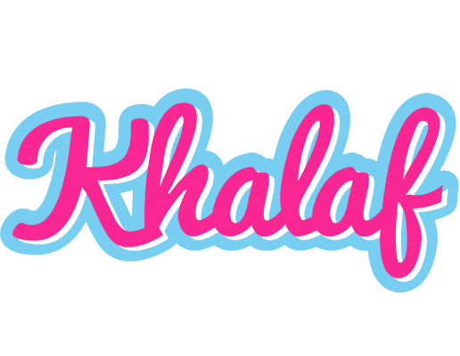 Khalaf popstar logo
