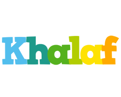 Khalaf rainbows logo