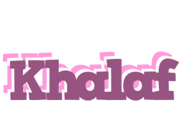 Khalaf relaxing logo