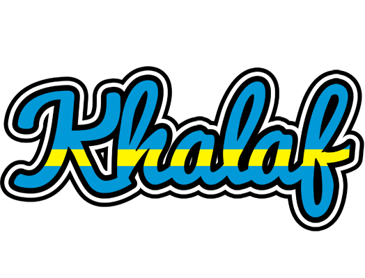 Khalaf sweden logo