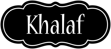 Khalaf welcome logo