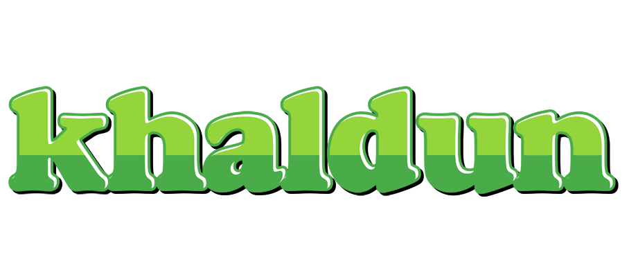 Khaldun apple logo